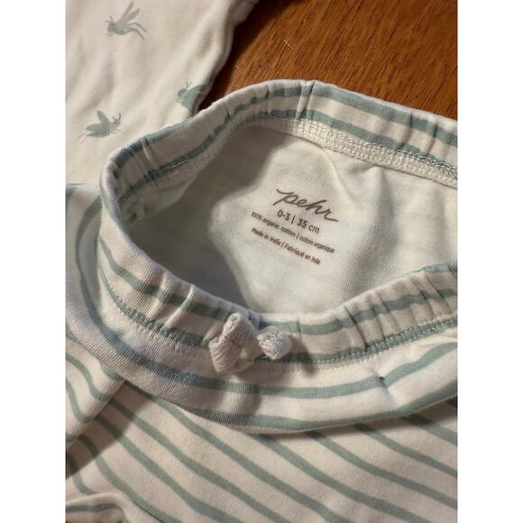 Pehr 0-3m Grasshopper Print Organic Cotton Baby Outfit Set - Picture 2 of 7